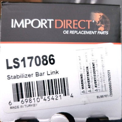 Import Direct Chassis Sway/Stabilizer Bar Link - LS17086