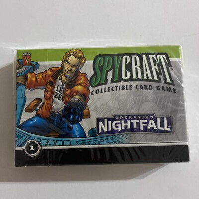 AEG Spycraft CCG Operation Nightfall - Banshee Net Starter Deck TCG New & Sealed