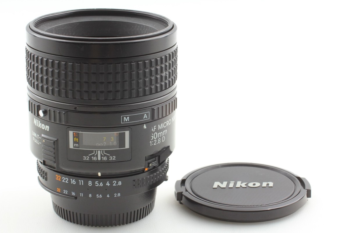 箱付き美品 Nikon AF Micro Nikkor 60mm F/2.8 Amazon.com : AF Micro-NIKKOR 60mm f/2.8D Lens for Nikon DSLR