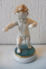 Ens - Figurine En Porcelaine, Enfant, Putto, Ens (Thuringe), Figurine Noble