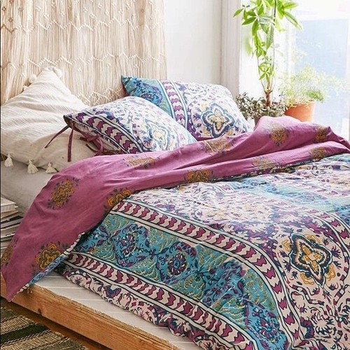 Boho Striped Duvet Cover Twin/XL 