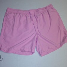 George Men's Above The Knee Basic Swim Shorts - 2XL Pink