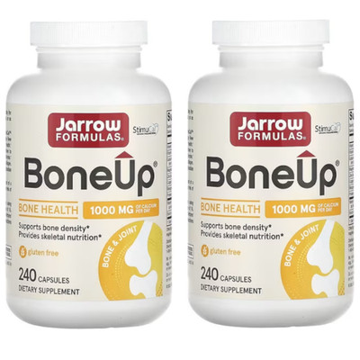 Jarrow Bone-Up 240 Capsules Each (Pack of 2)
