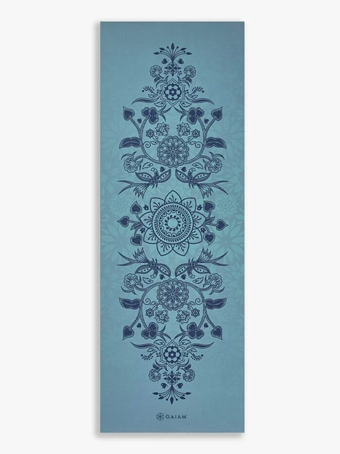 Gaiam Reversible Mystic Sky Yoga Mat 6mm PVC Non-Slip Gym Exercise Fitness - Image 3 of 4