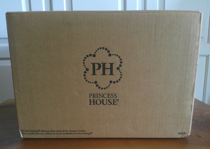 Princess House 4569 Stainless Steel Classic 8-Qt. Pressure Cooker, NEW