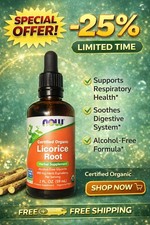 Certified Organic Licorice Root, 480 mg, 2 fl oz 59 ml 03/27