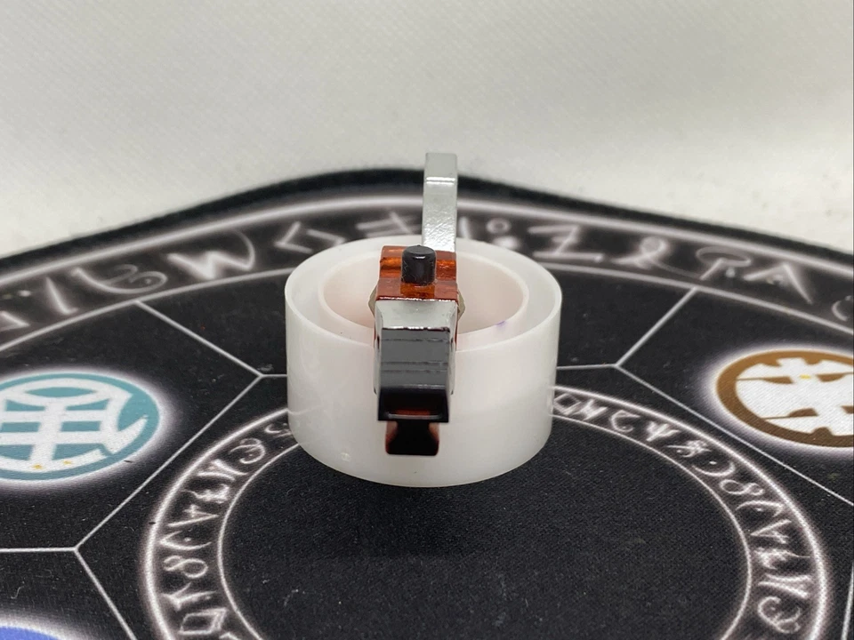 Bakugan Pyrus Translucent Sonicanon Titanium Dragonoid Bakunano Anime Accurate - Image 4 of 4