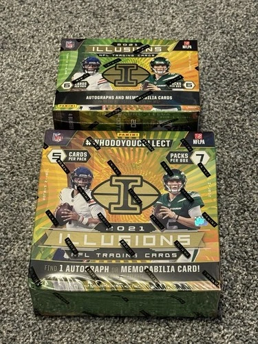 2021 Panini Illusions Football Mega Box & Blaster Box 🔥2 Total🔥