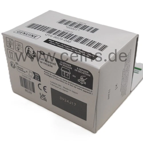 QY6-8029-040 ✔ Original Canon Black Druckkopf Pixma G3570 GM2050 GM4050 Europa
