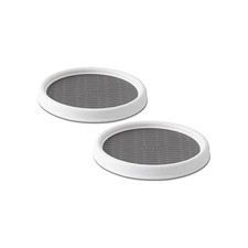 Copco 9 Inch Non Skid Pantry Cabinet Lazy Susan Turntable, Set of 2, Spinning...