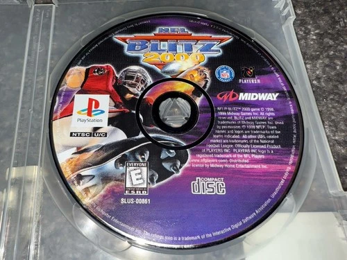 NFL Blitz 2000 PS2 Pro Football Simulator Action / Disc Only