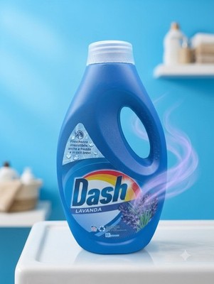 Dash Lavendel Flüssigwaschmittel, Cool Fresh & Kaltreinigung 1050ml 21 Wäschen