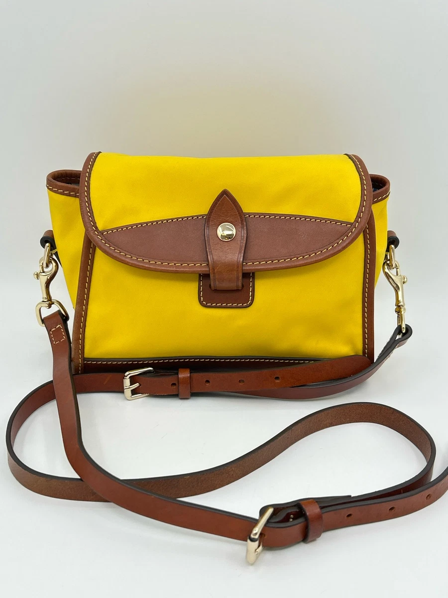 Dooney & Bourke Nylon Exterior Yellow Bags & Handbags for Women