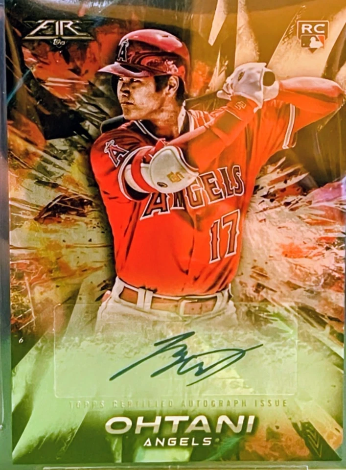 💎 [1x PACK] 2018 Topps Fire Collector Hobby Box Pack - OHTANI SOTO ACUNA RCs - Image 4 of 4