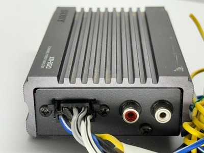 Vintage SONY XM-2020 2 Channel Stereo Power Amplifier Small Silver