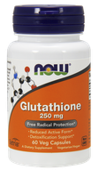 Now Foods Glutathione (Aktywny Glutation) 250 Mg 60 KapsułEk WegańSkich