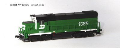 Atlas N 52609 - EMD GP15-1 Burlington Northern #1385; aga NEW, ohne OVP
