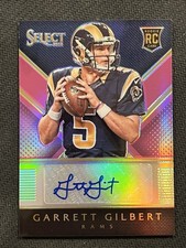 2014 Panini Select Garrett Gilbert #RA-GG Rookie Auto Fuchsia Prizm /199 RC