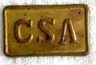 CSA Confederate CIVIL WAR VINTAGE BRASS Belt Buckle OLD Reproduction FREE SHIP