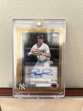 2025 Topps Chrome Update Series - Autographs Ryan McMahon Gold Refractor /50