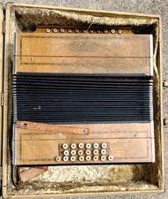 The Supertone Deluxe Accordion w/Case! -LL
