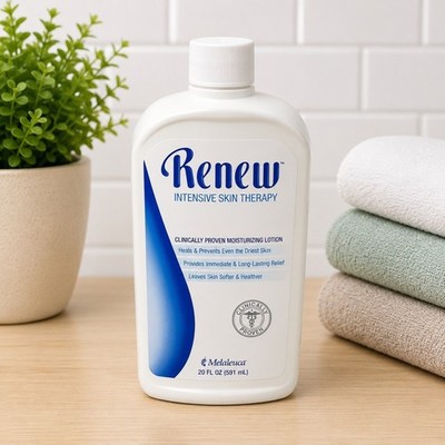 Melaleuca RENEW Intensive Skin Therapy Lotion 20 oz No Pump ~ Clinically proven