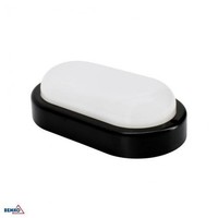 Oprawa Led Kanlo Owalna 8W 4000K 760LM IP54 Czarna C45-KAN2-08-BLO-4K