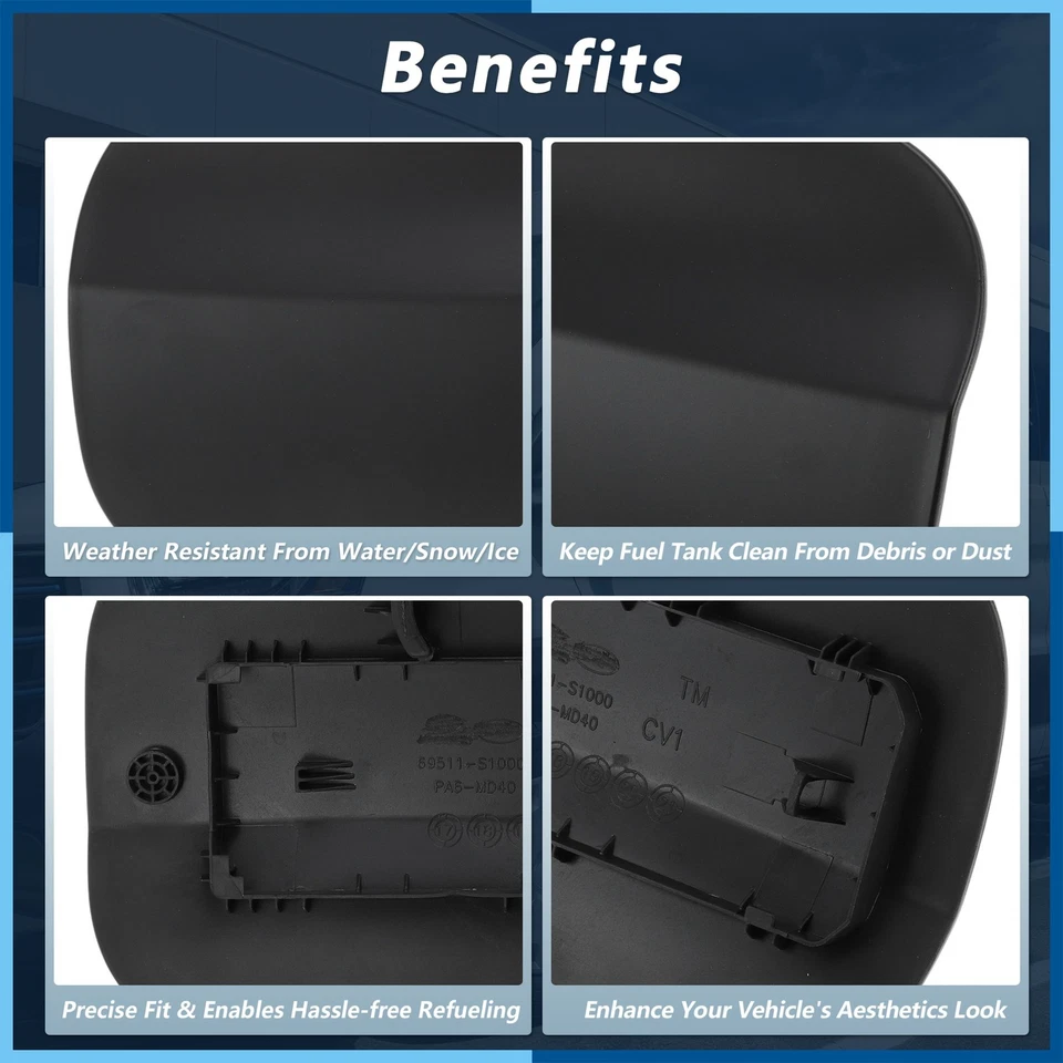 Puerta del tanque de combustible para Hyundai Santa Fe puerta de llenado de combustible No.69511S1000 Foto 4 de 4