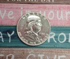 Silver 1951 P Franklin Half Dollar AU/BU Coin   TP 10212