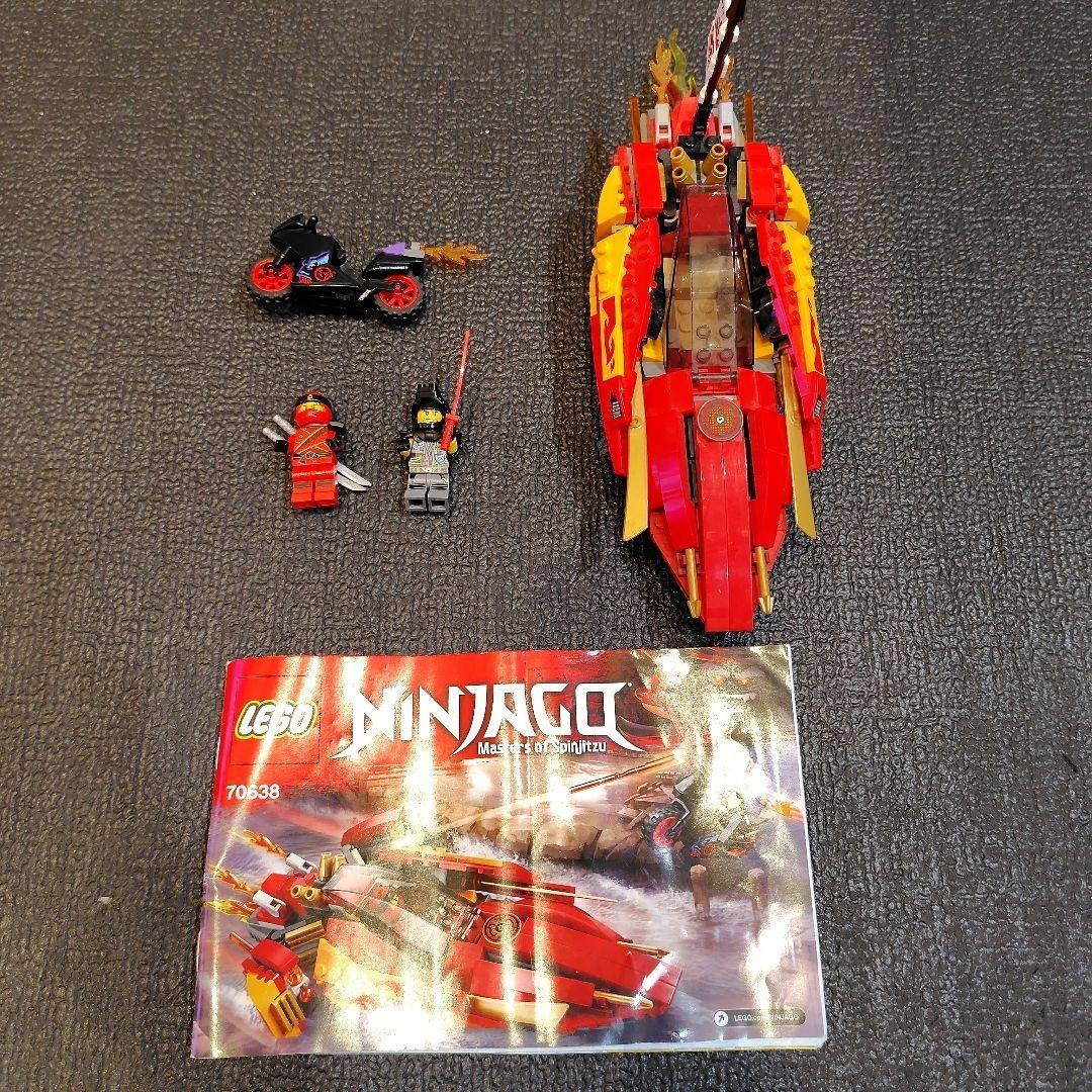 ひな LEGO NINJAGO Kai's Blade Cycle & Zane's Snowmobile 70667 70638