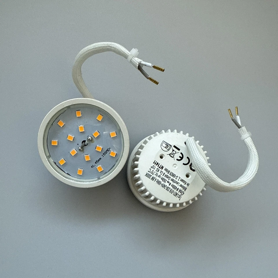 2x Briloner LED LM Ersatz Reparatur Modul 5W 400lm 3000K Warmweiß Ø50mm Hö 30mm - Bild 2 von 4