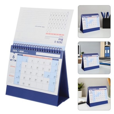 Tragbarer Desktop-kalender Süßer Tischkalender Mini-Kalender Minimalistischer