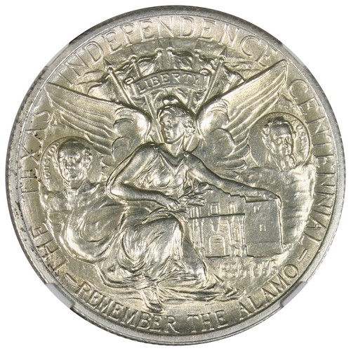 1936 Texas Commemorative Half Dollar NGC MS65 Gem Quality PQ+ - Picture 4 of 4