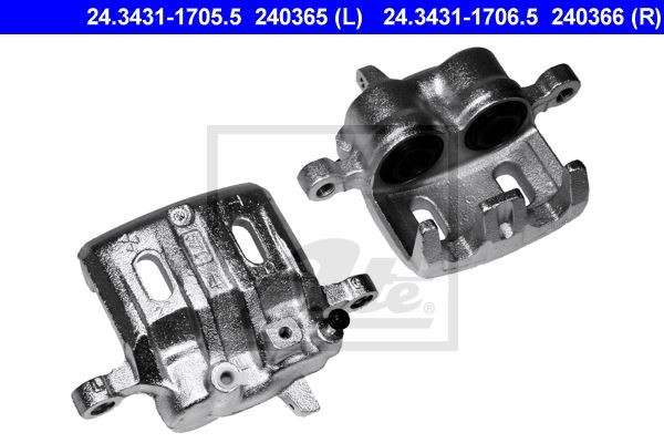 Étrier de frein avant ATE Galloper II 2.5 TD Intercooler 2.5 TCI D