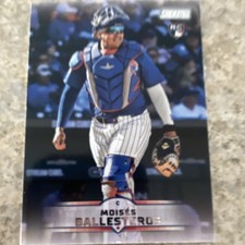 Topps 2025 Stadium club Moises Ballesteros misprint in stats section  