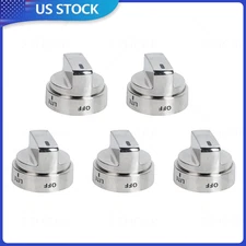 New Stove Gas Oven Range Control Knob Fits For LG Burner 5Pcs AEZ73453509