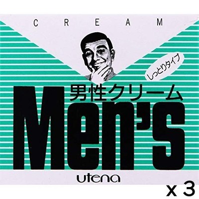Utena Men's Cream G 3-Piece Set Japan