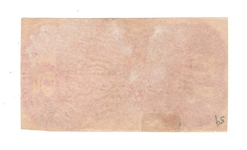 3rd Issue 15c Fractional Back Specimen Fr#1276-SP - Image 2 of 2