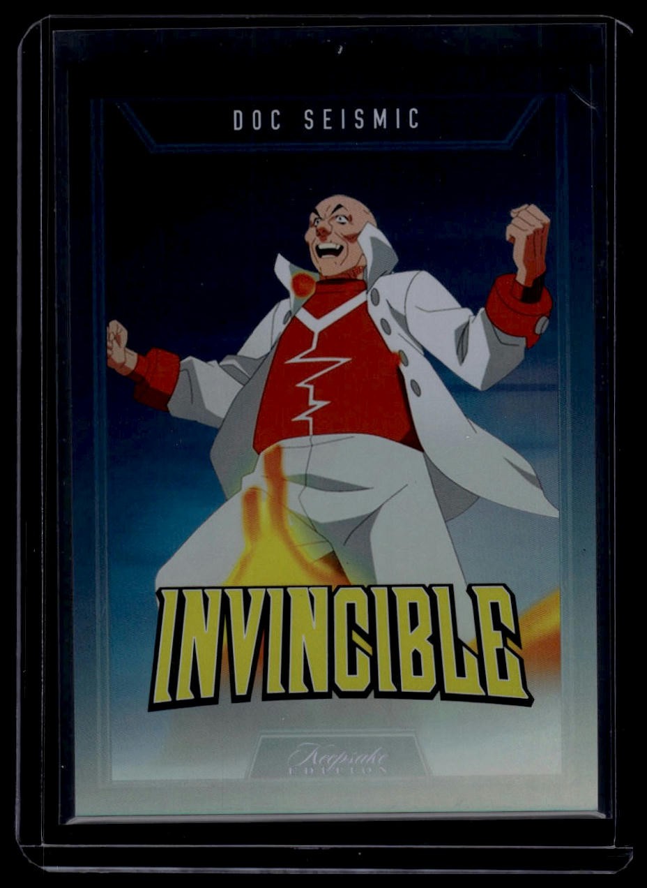 2025 Keepsake Invincible Season 1 #132 Doc Seismic Black Gold