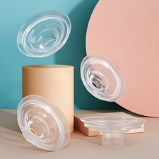 2pcs Breast Pump Shield Fast Milking Soft Cover For Breastfeeding Easy To Use