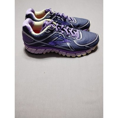 Brooks Women Purple 9.5 Adrenaline GTS 16th Edition Athletic Running Sneakers **