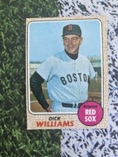 1968 Topps Baseball Dick Williams #87 Boston Red Sox EX Low Shipping 1968 Topps Baseball Dick Williams #87 Boston Red Sox EX Low Shipping