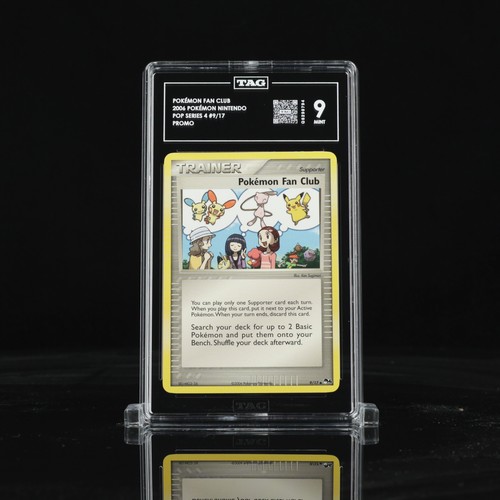 Pokémon Fan Club graded TAG 9 for sale on eBay