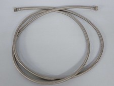 Lot of 5 New 1/2 Stainless Steel Braided Flexible Hoses, 8 Feet, Plumbing
