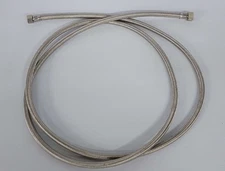 Lot of 5 New 1/2” Stainless Steel Braided Flexible Hoses, 8f