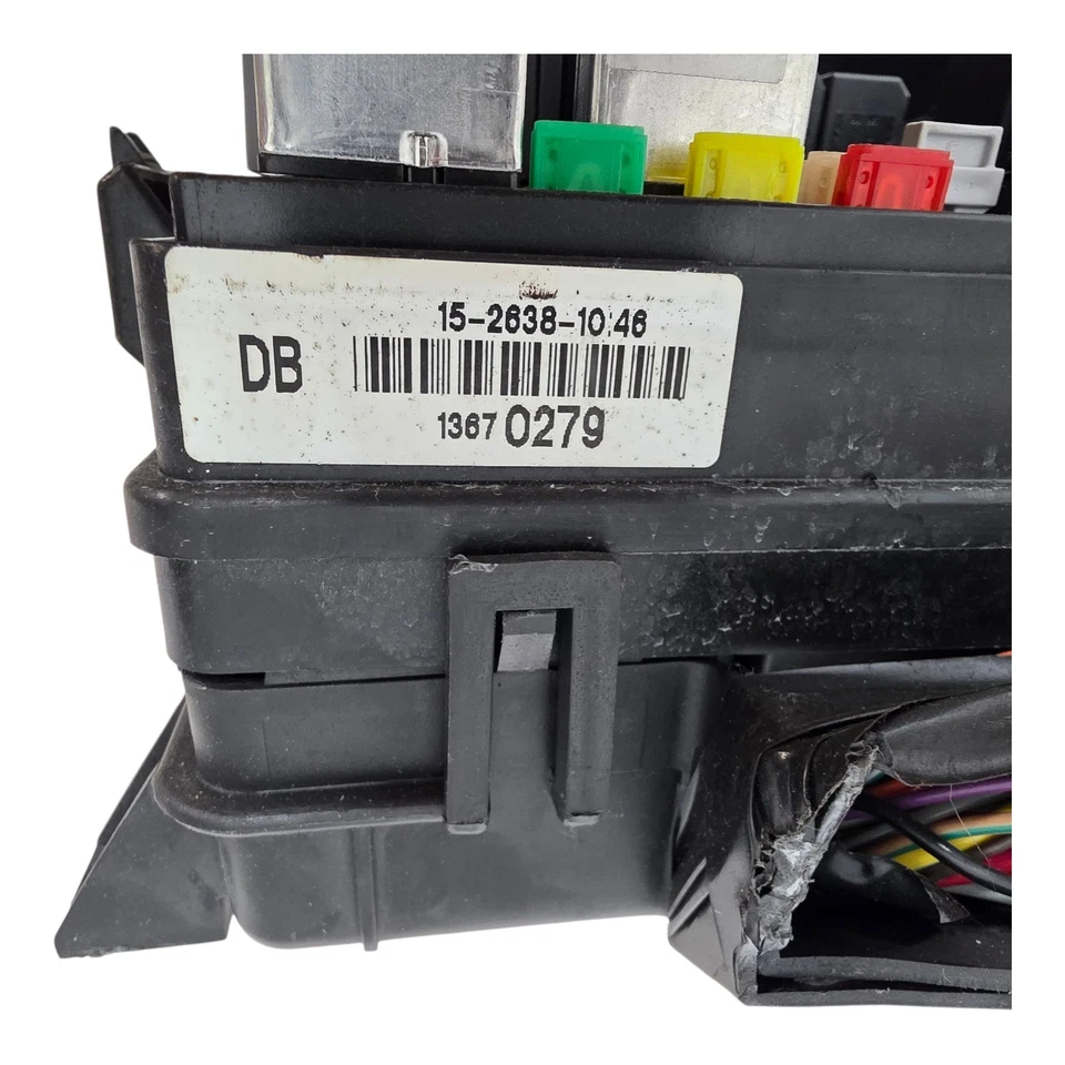 Buick Lucerne Cadillac DTS 2008-2011 caja de fusibles trasera debajo del asiento OEM 13670279 Foto 3 de 4