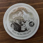 1 oz Silver 2012 Australia Year of the Dragon / Lion Privy! / In Cap - Free Ship
