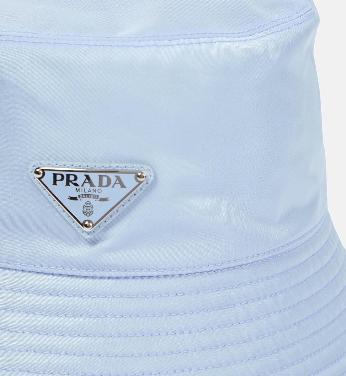 Prada Re-Nylon Bucket Hat Light Blue Plain M/ 58 cm | eBay