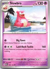 Slowbro Uncommon SV: Scarlet & Violet 151 080/165 NM
