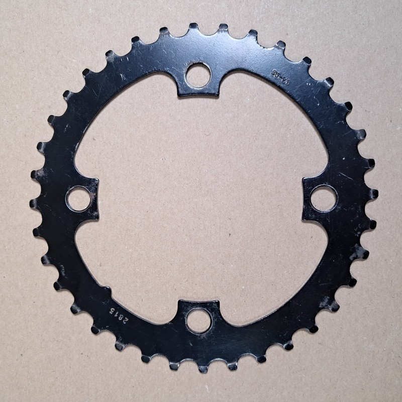 36T Chainring 104 BCD For 4 Bolt chainset crank Bike SRAM Steel.